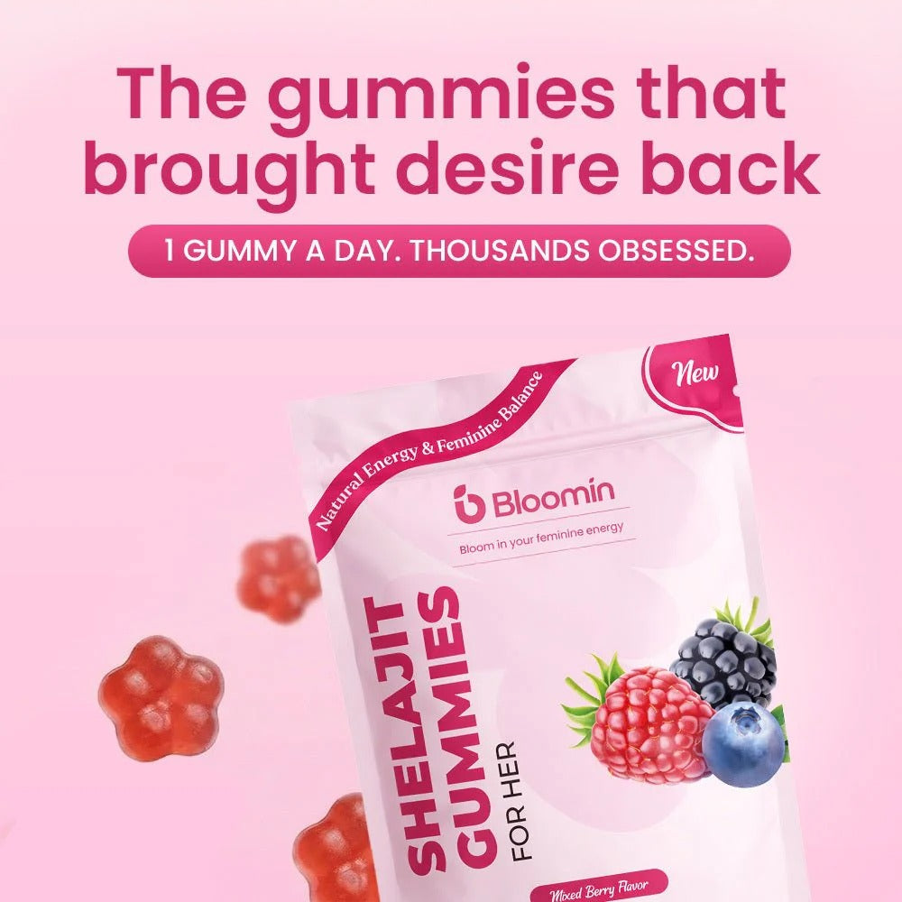 Bloomin Shilajit Gummies