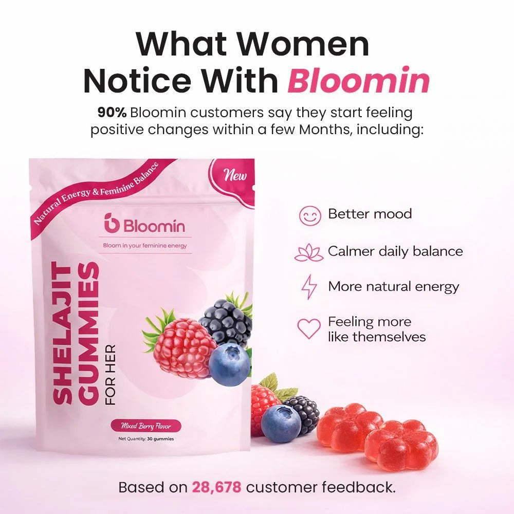 Bloomin Shilajit Gummies